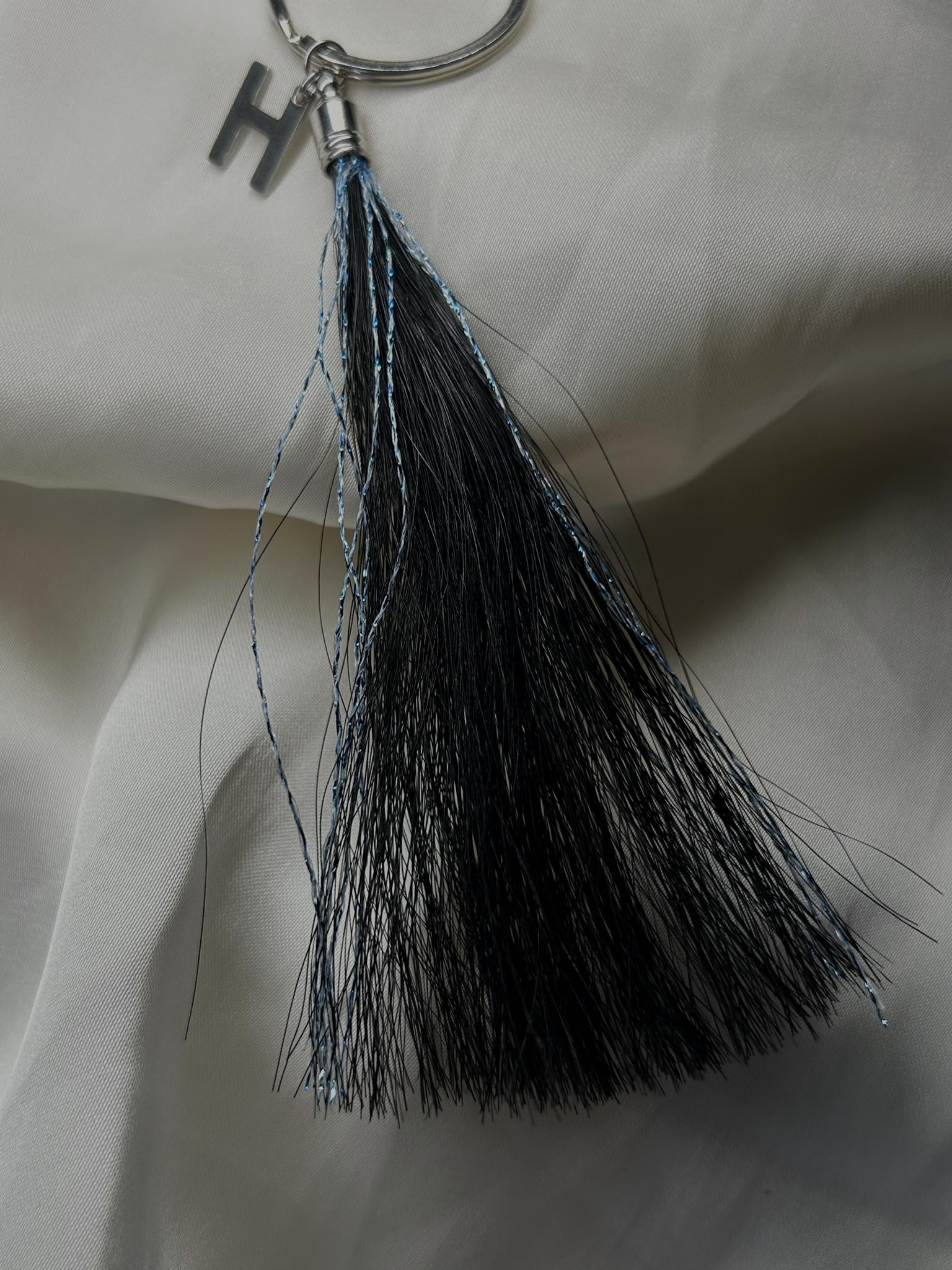 Porte clé pompons